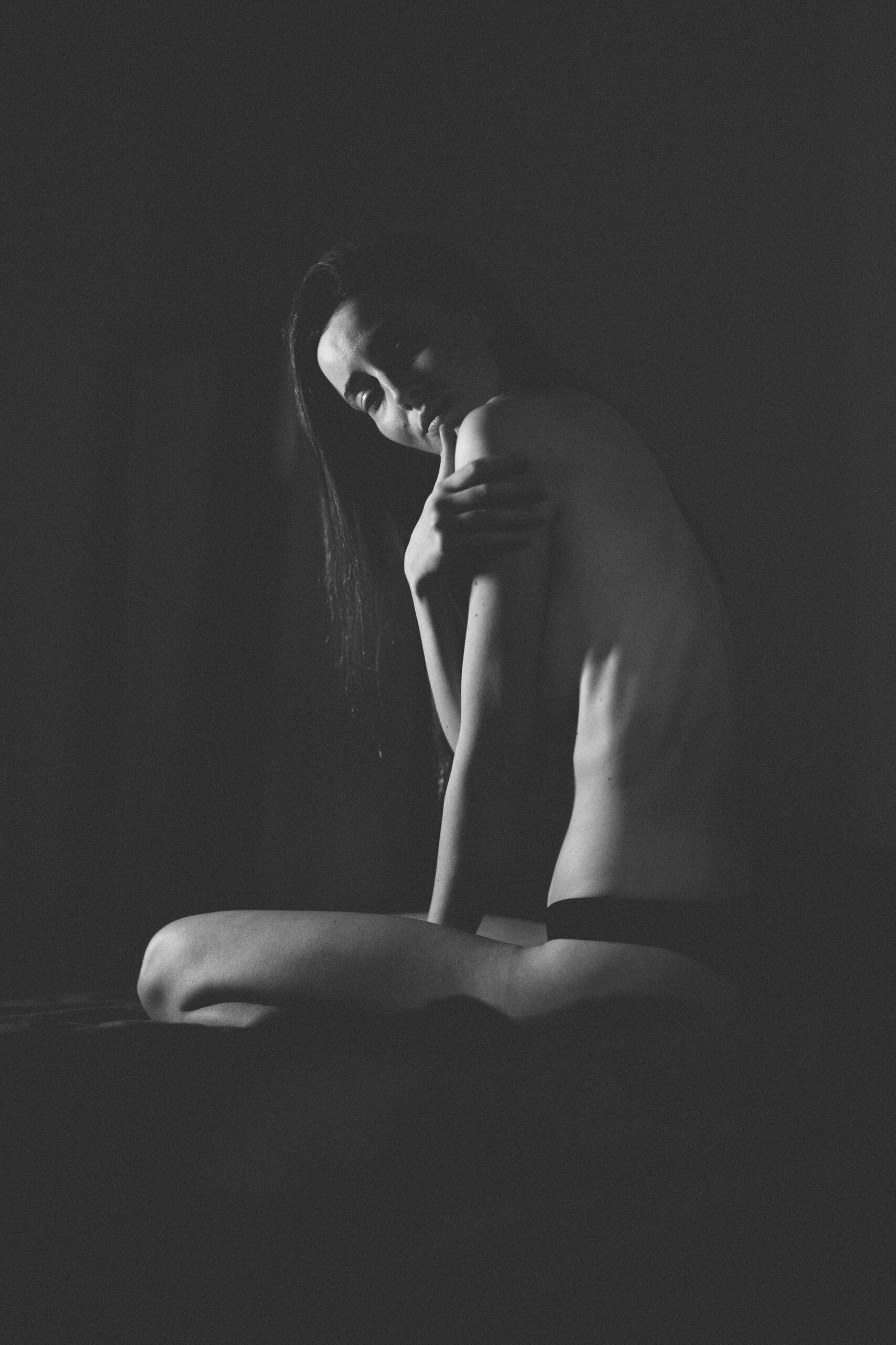 Sanya in Black and White